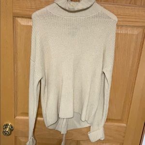NEVER WORN tie back sweater